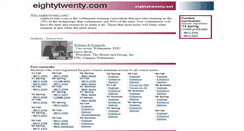 Desktop Screenshot of eightytwenty.com